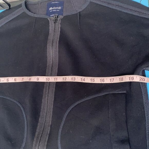 Black Madewell Everywhere Jacket- Size small/XS Excellent - Picture 8 of 9
